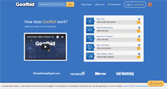 Desktop Screenshot of goofbid.com